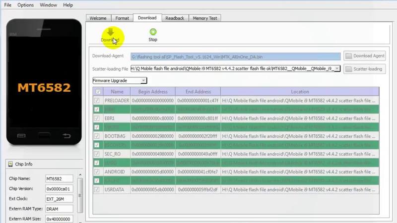 SP Flash Tool 1