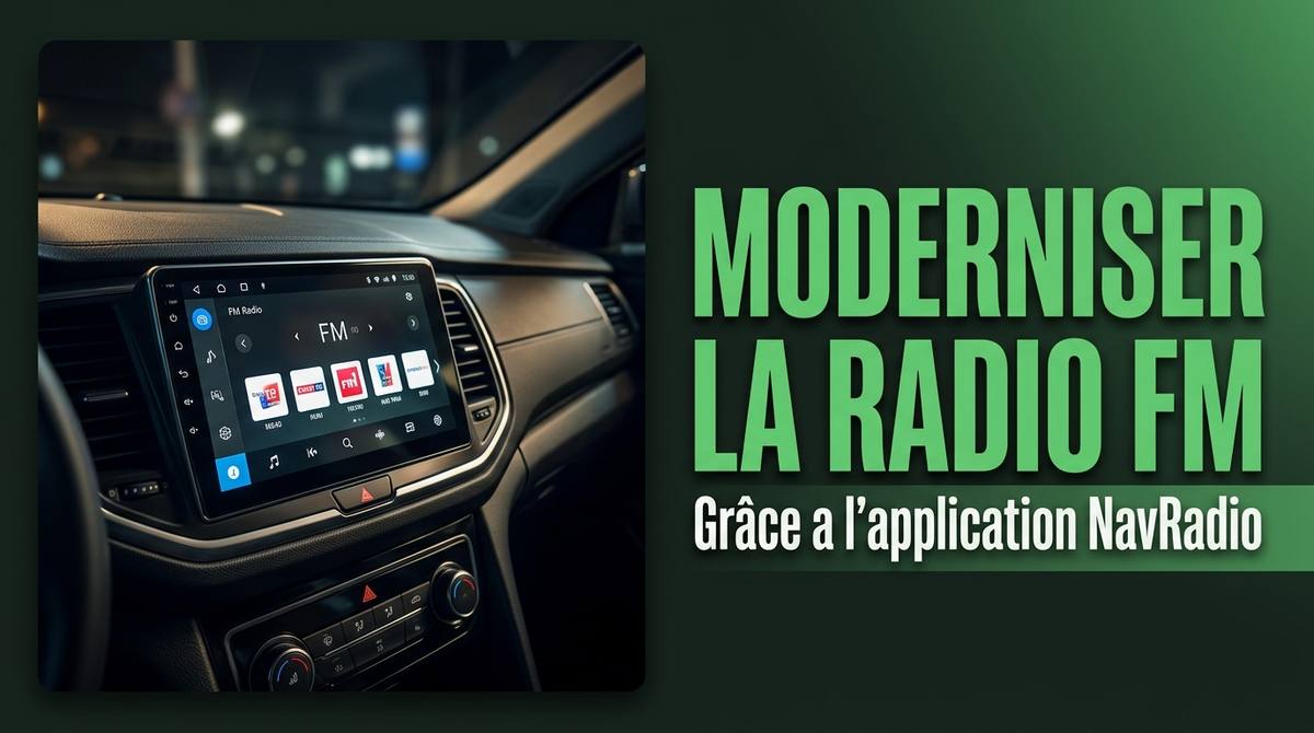 Modding : Moderniser sa Radio FM grâce à l'application NavRadio+