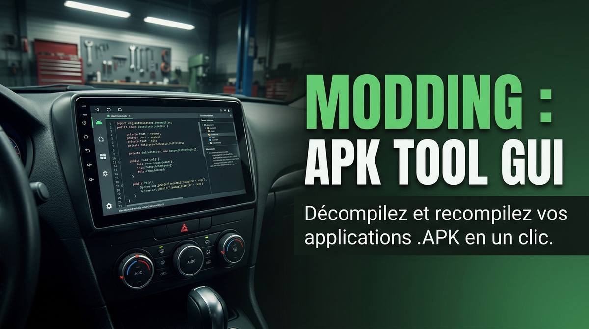 Modding : APK Tool GUI, décompilez et recompilez vos applications .APK en un clic.